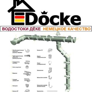 Водосточная система Деке